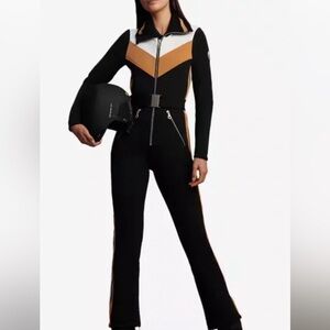 BNWT Cordova 1800 Avorias Striped Ski Suit